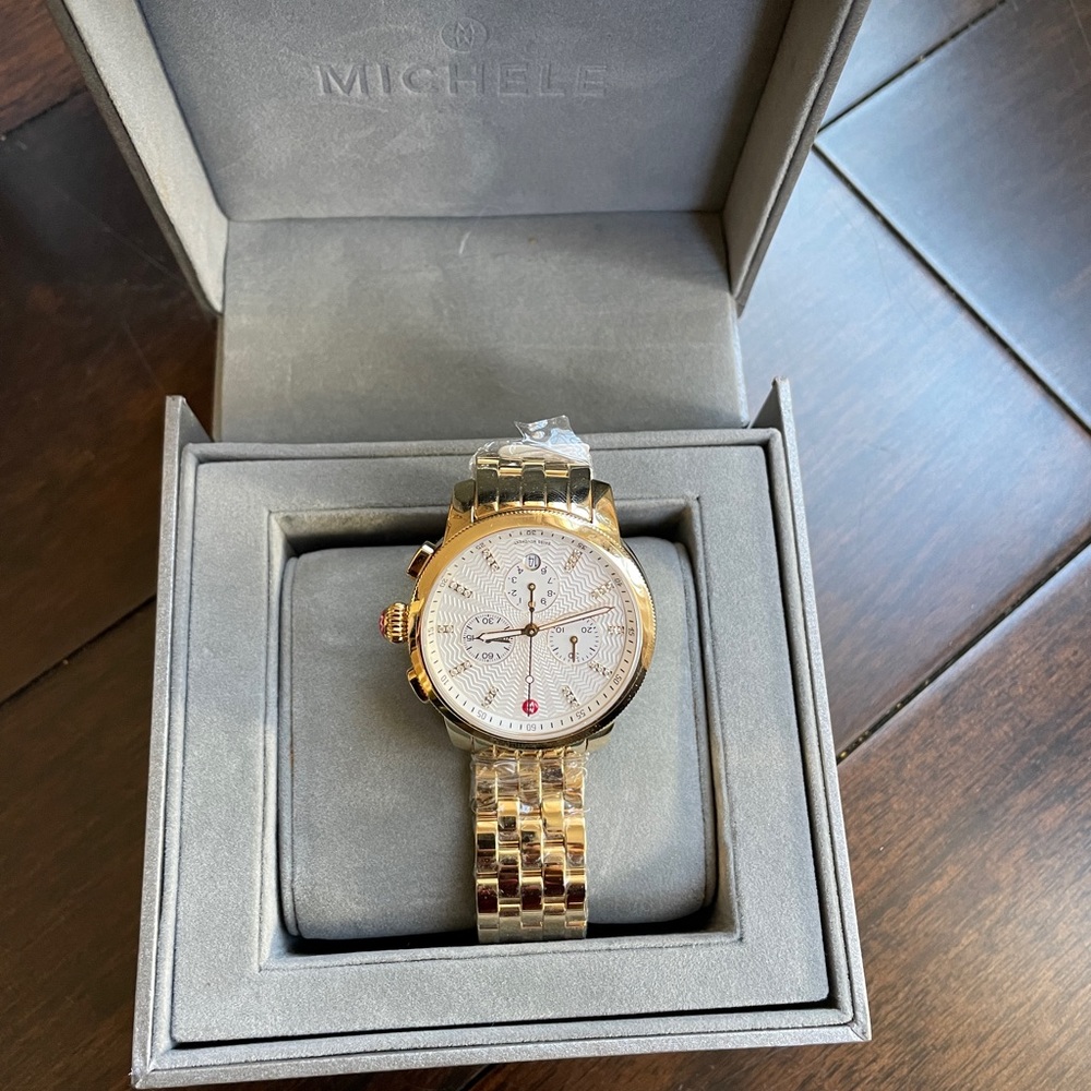 Michele Gold watch new